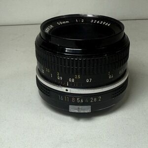 Nikon Ai‎ Nikkor 50mm F/2.0 MF Manual Standard Prime Lens From JAPAN